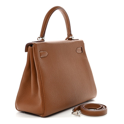 Hermes Togo Kelly Retourne 28 Gold 2 of 16
