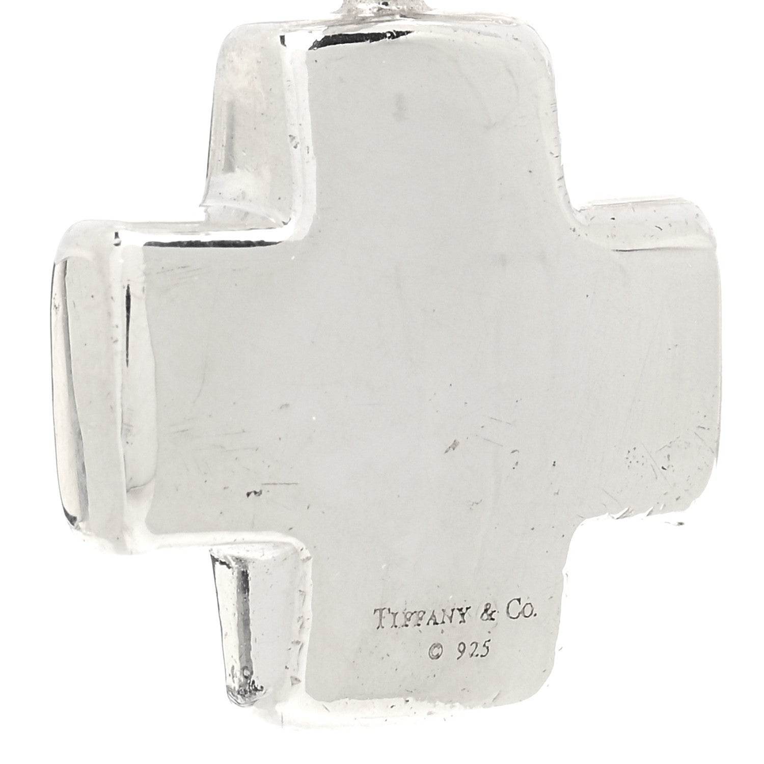 Tiffany Sterling Silver Cross Charm Bracelet 3 of 3