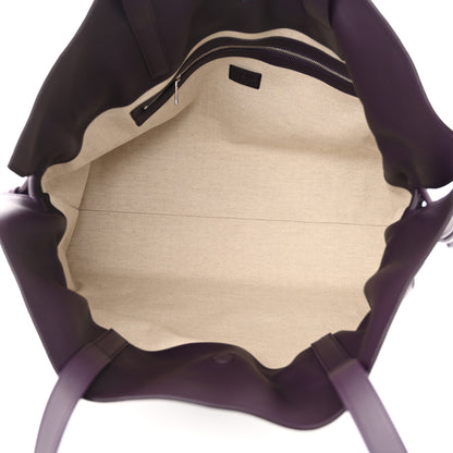 Loewe Calfskin Flamenco Knot XL Shoulder Bag Deep Aubergine 4 of 9