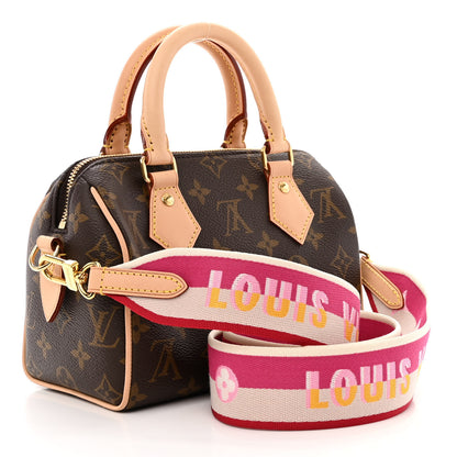 Louis Vuitton Monogram Speedy Bandouliere 20 Fuchsia 3 of 10