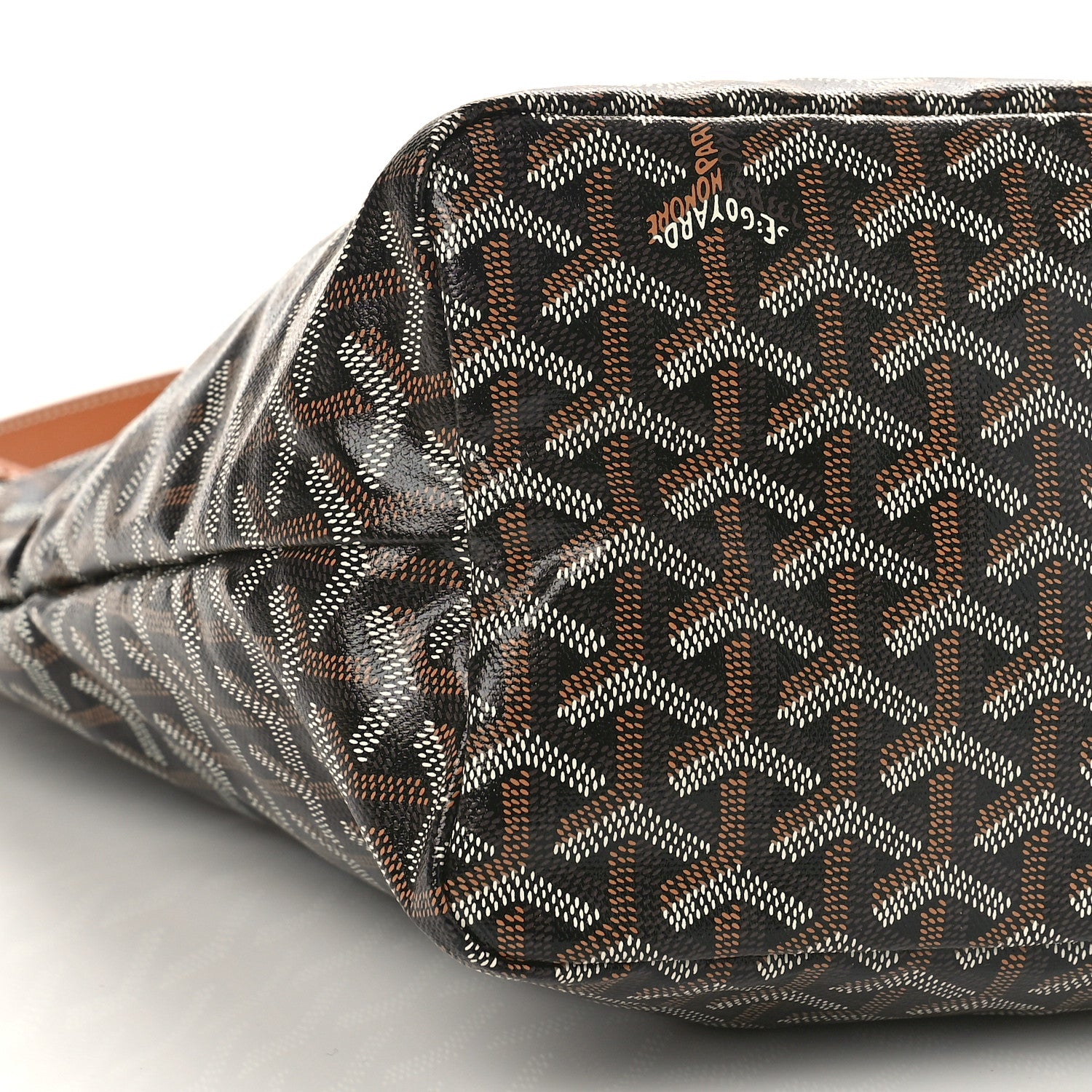 Goyard Goyardine Boheme Hobo Black Gold 7 of 8