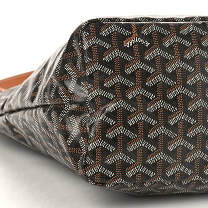 Goyard Goyardine Boheme Hobo Black Gold 7 of 8