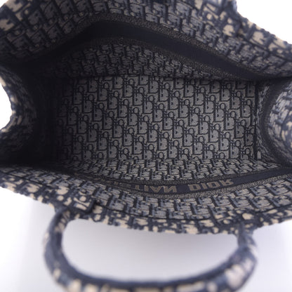 Christian Dior Oblique Book Tote Blue Multicolor 5 of 10