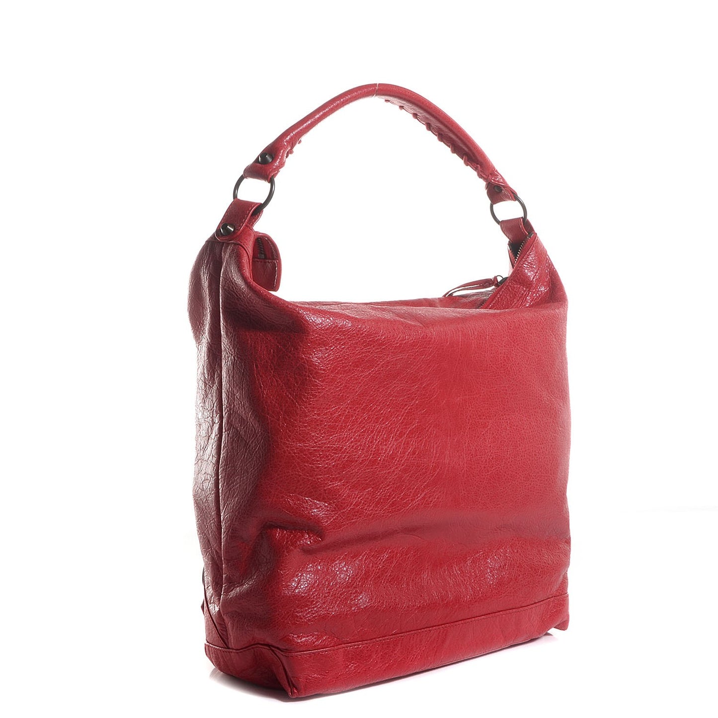 Agneau Classic Hardware Day Hobo Rouge Cardinal