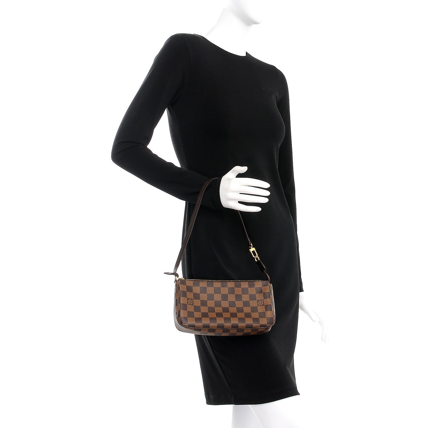 Louis Vuitton Damier Ebene Pochette Accessories NM 2 of 7