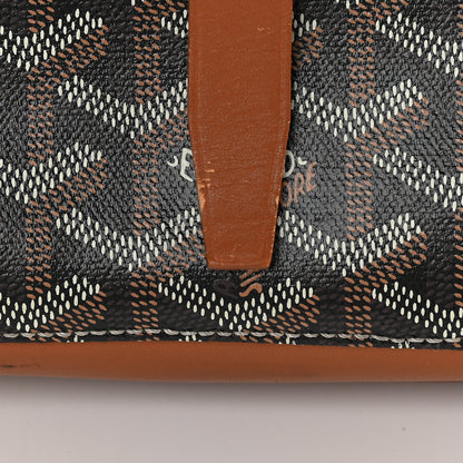 Goyard Goyardine Belvedere II MM Messenger Bag Black Gold 9 of 9