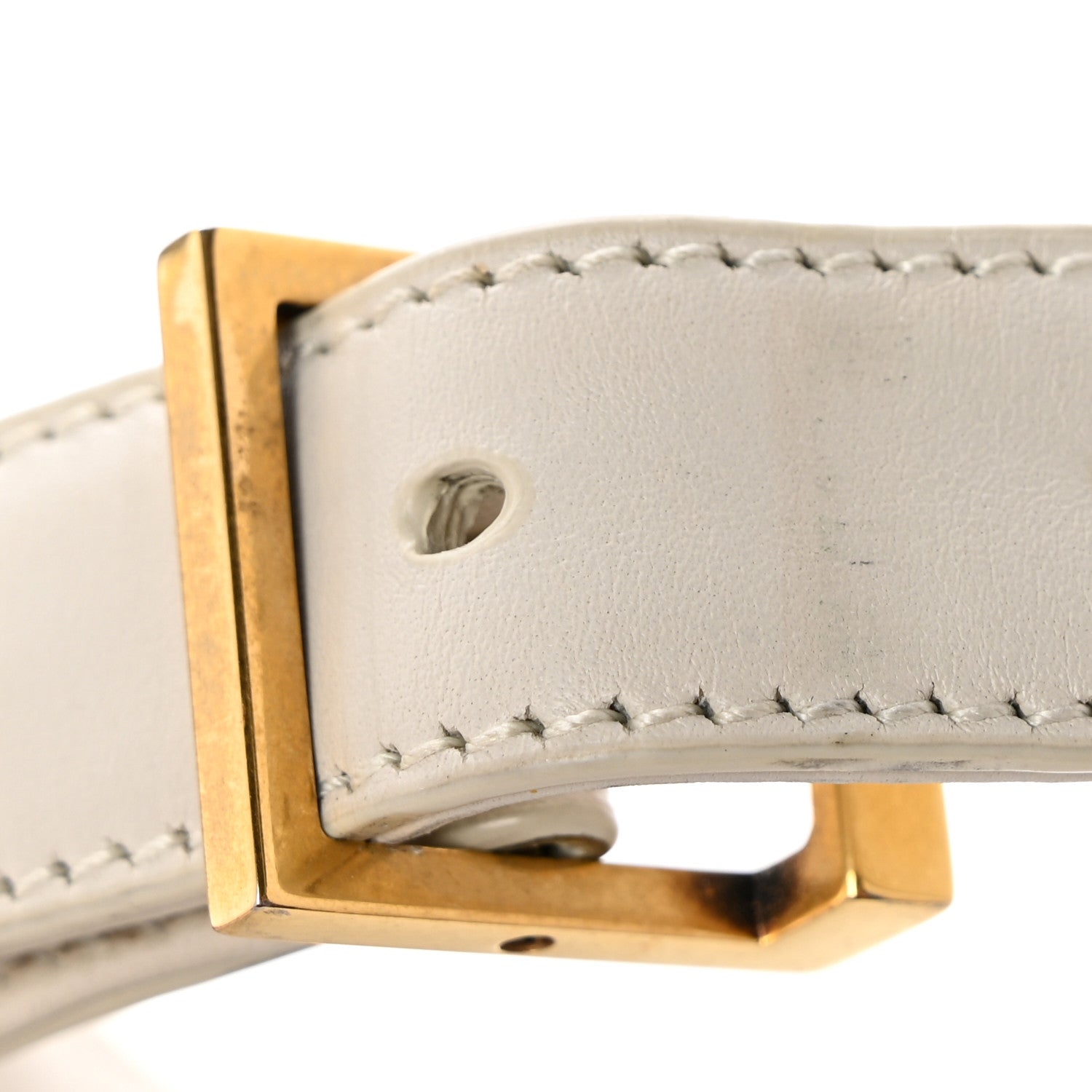 Saint Laurent Smooth Calfskin Le 5 A 7 Hobo Crema Soft 14 of 15