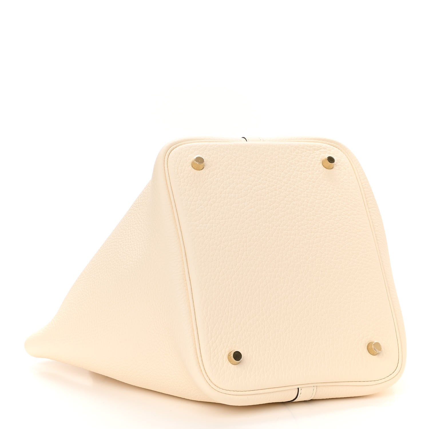 Hermes Taurillon Clemence Picotin Lock 22 MM Nata 4 of 11
