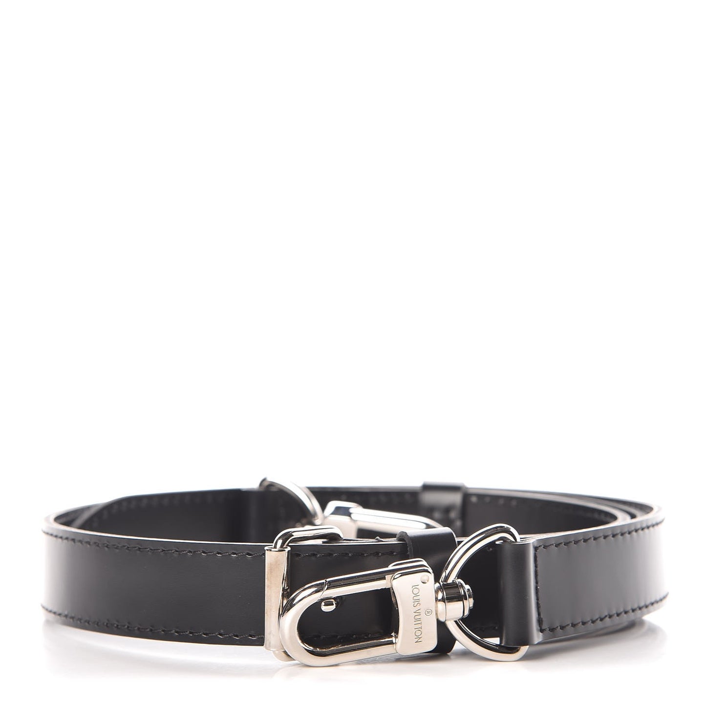 Calfskin 25mm Adjustable Shoulder Strap Black
