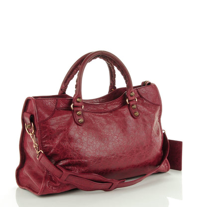 Balenciaga Agneau Giant 12 Rose Gold Hardware City Cassis 3 of 8