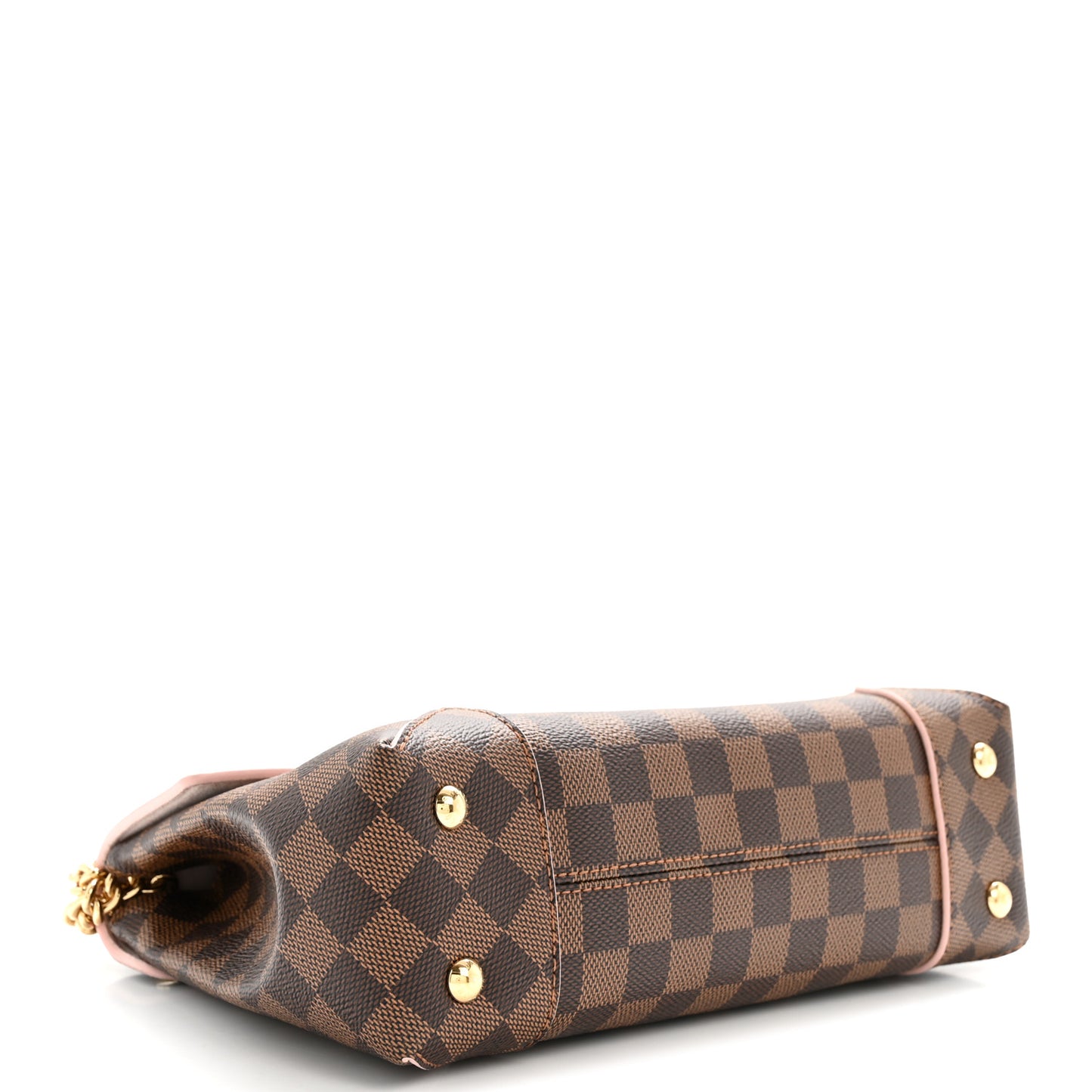 Damier Ebene Caissa Clutch Rose Ballerine