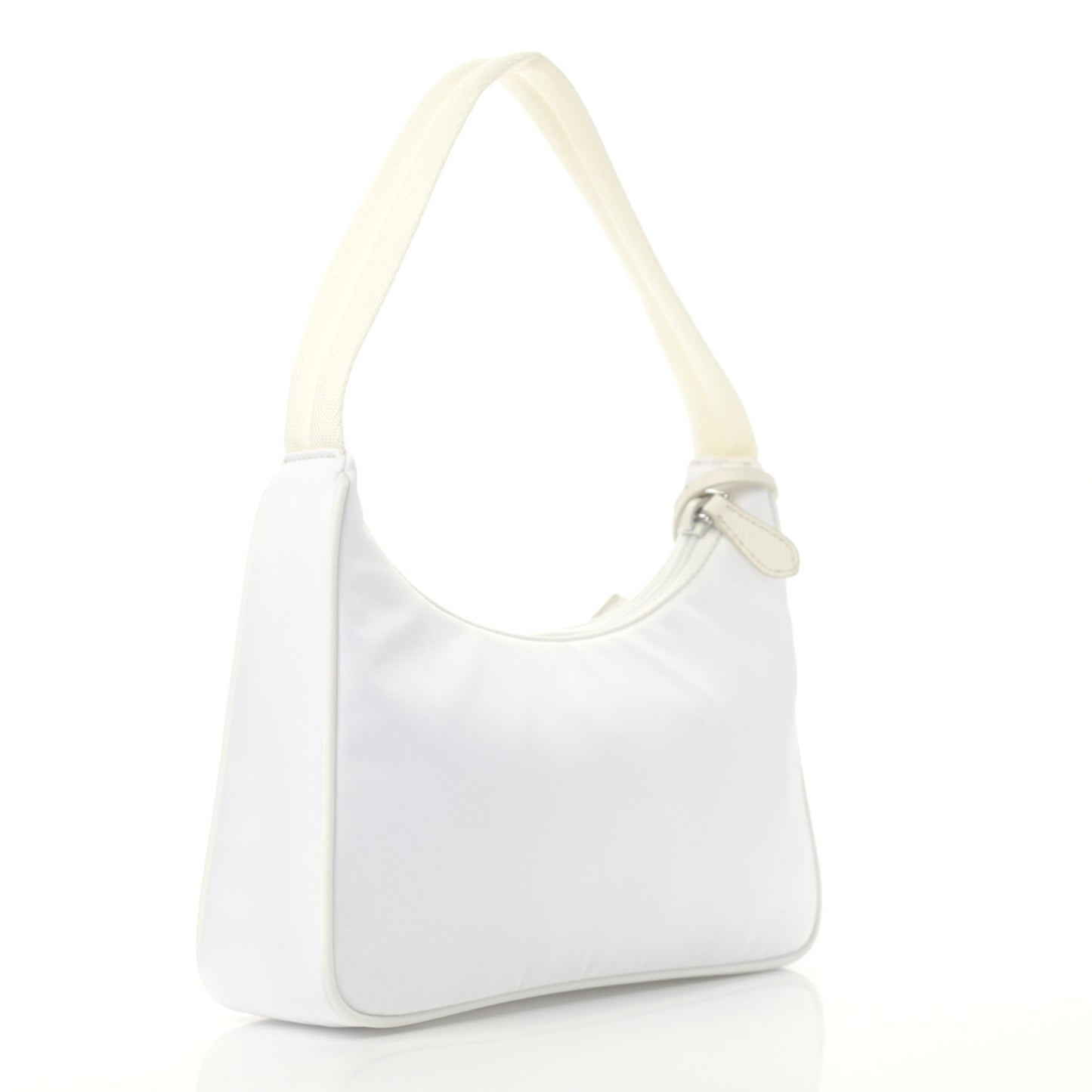 Tessuto Nylon Mini Re-Edition 2000 Bag White