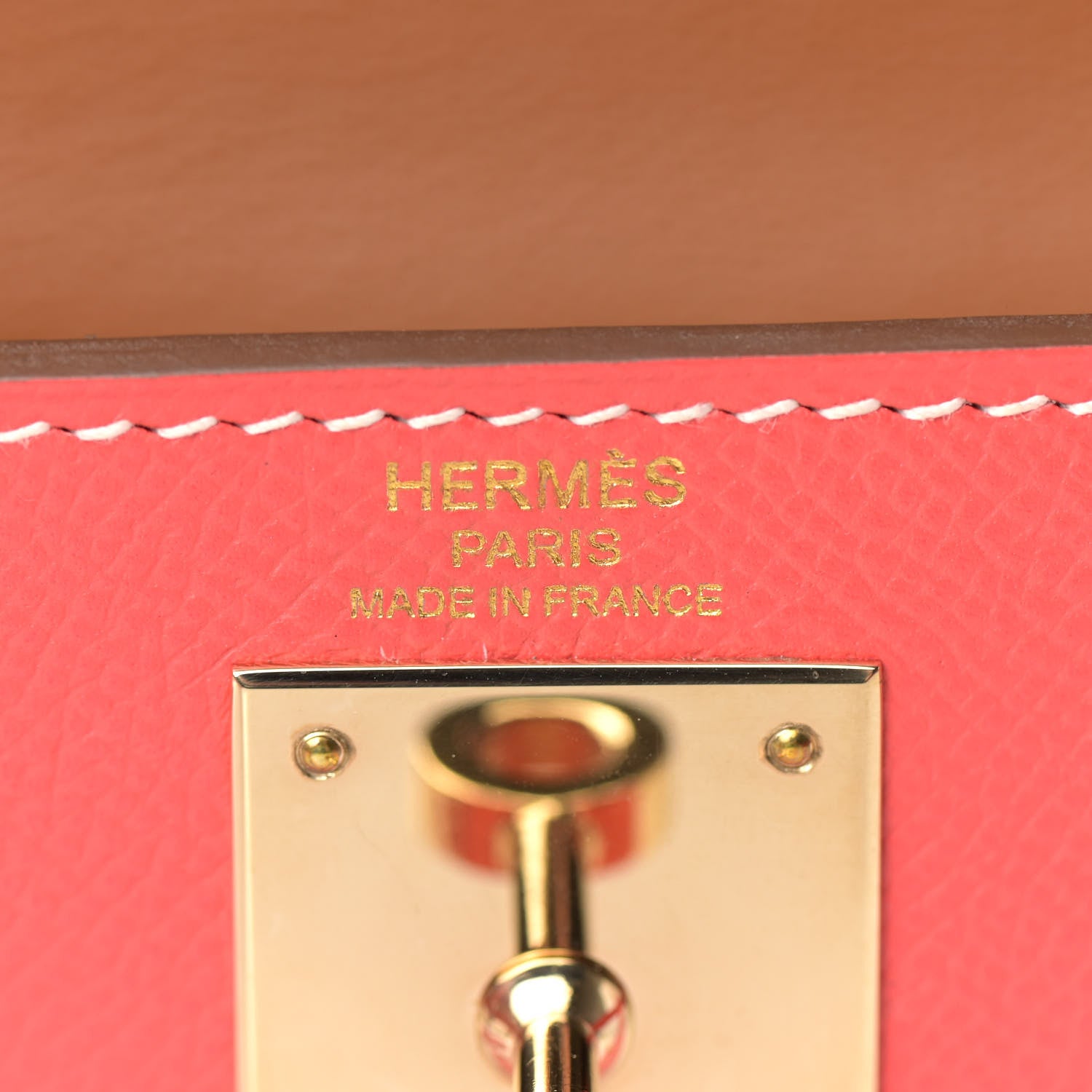 Hermes Epsom Candy Kelly Retourne 28 Rose Jaipur Gold 18 of 41