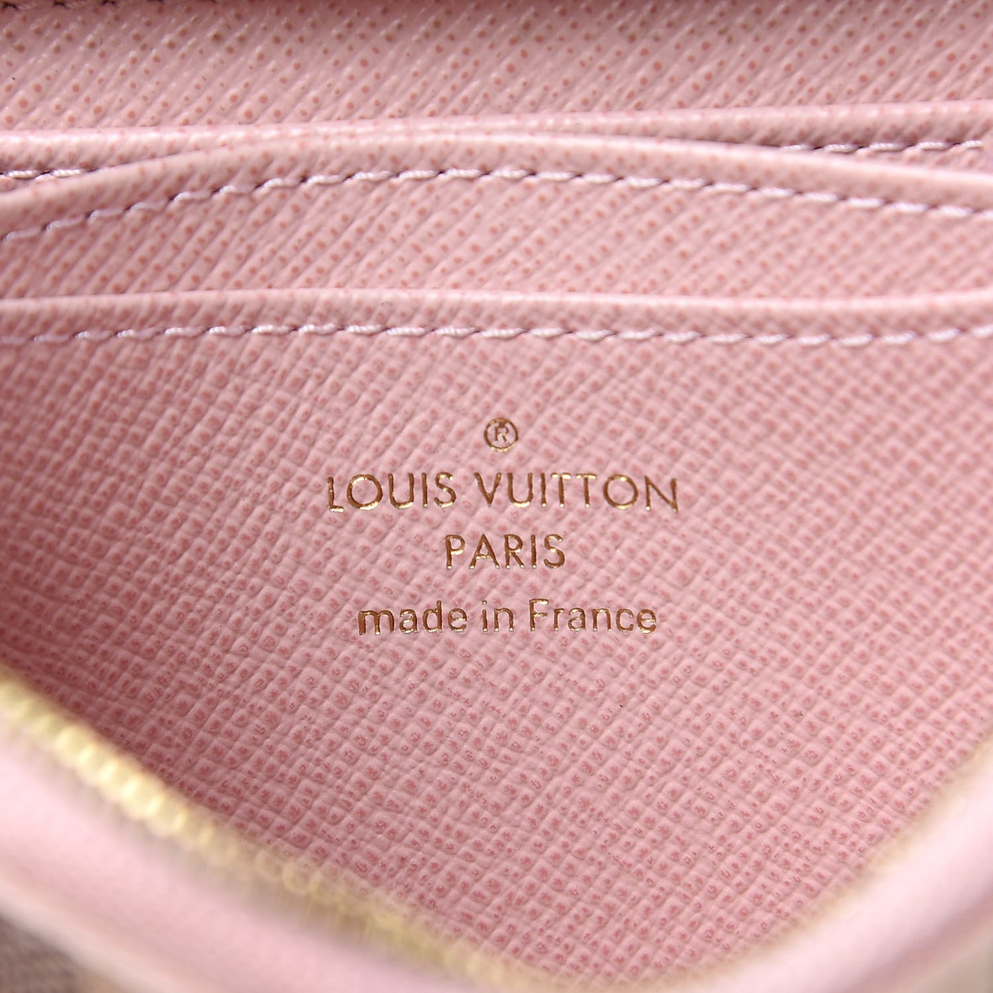 Damier Azur Zippy Coin Purse Rose Ballerine