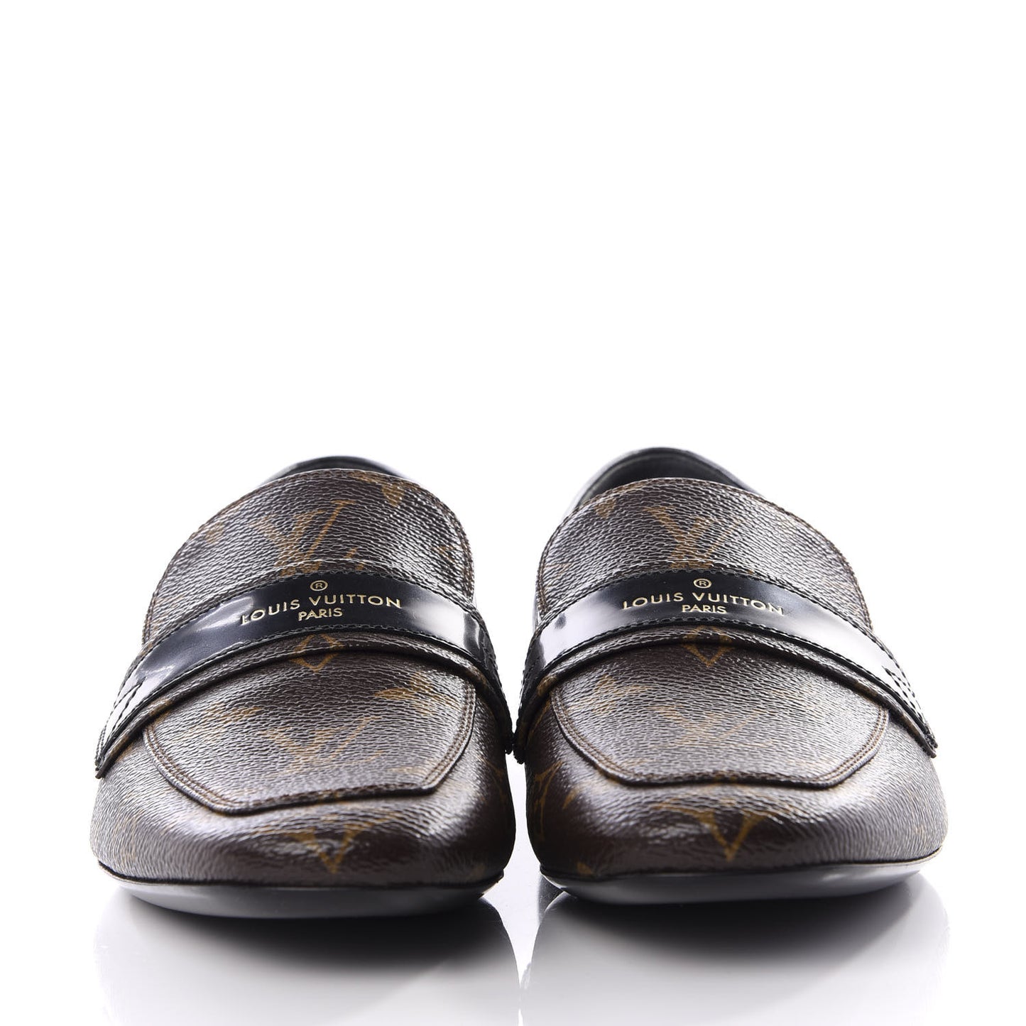 Monogram Upper Case Flat Loafer 37