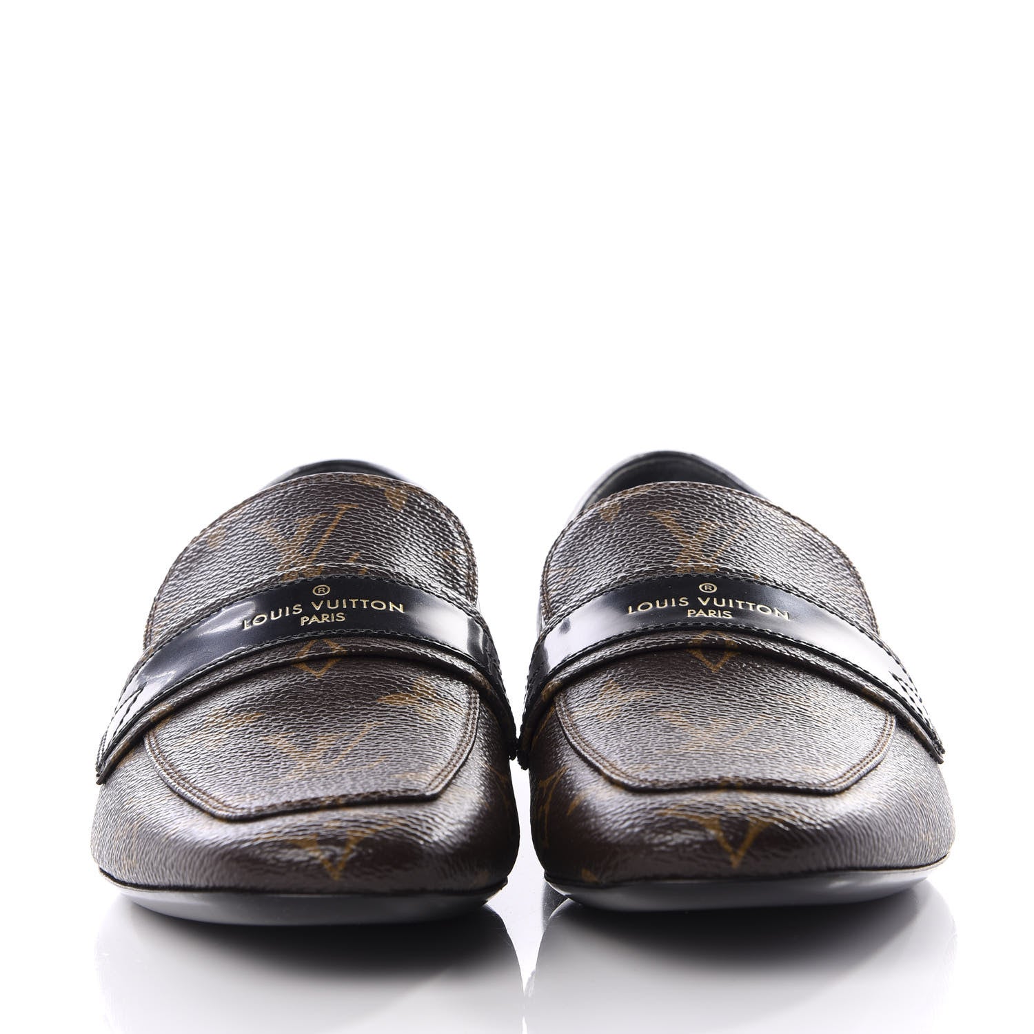 Louis Vuitton Monogram Upper Case Flat Loafer 37 2 of 10