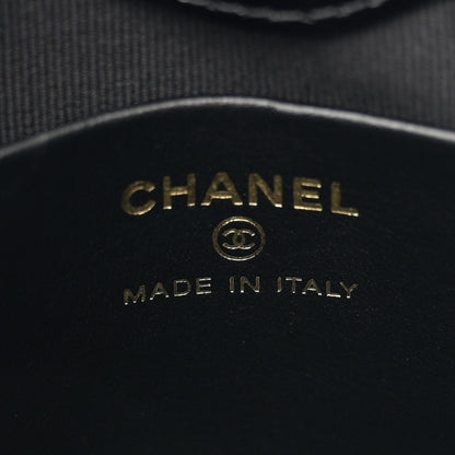 Chanel Shiny Crumpled Calfskin Quilted Nano 31 Shopping Bag Black 6 of 12