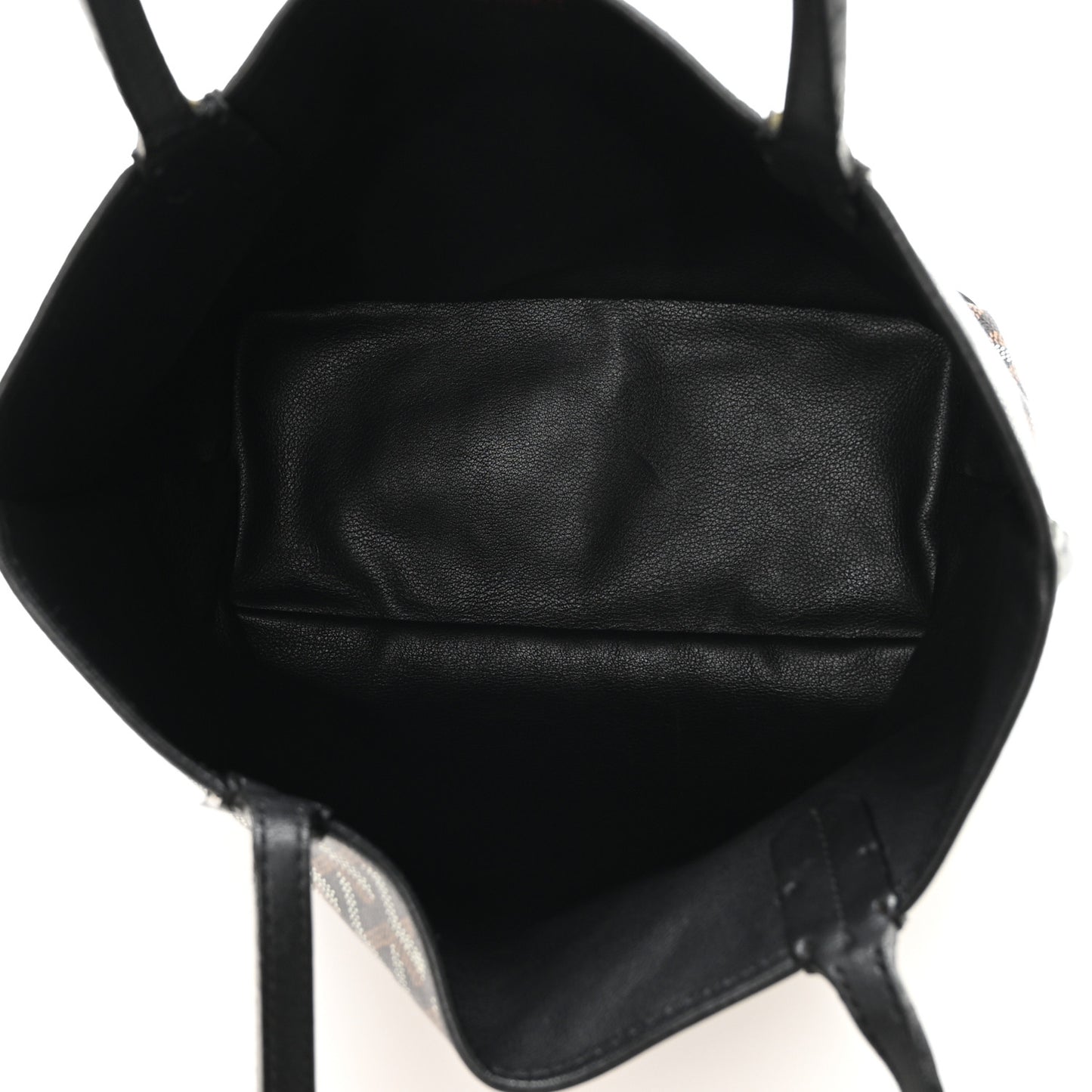 Goyardine Reversible Mini Anjou Black