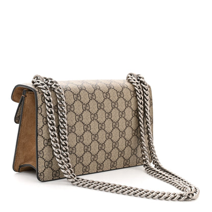 Gucci GG Supreme Monogram Small Dionysus Shoulder Bag Taupe 3 of 10