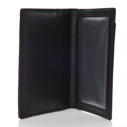 Gucci Guccissima Bow Train Pass Case Black 5 of 7