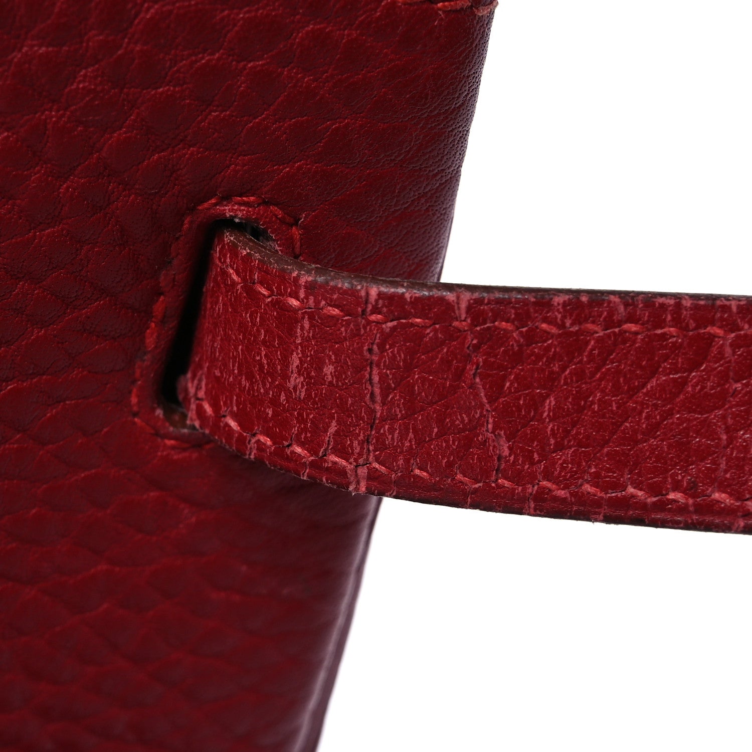 Hermes Fjord Birkin 40 Rouge Vif 11 of 15