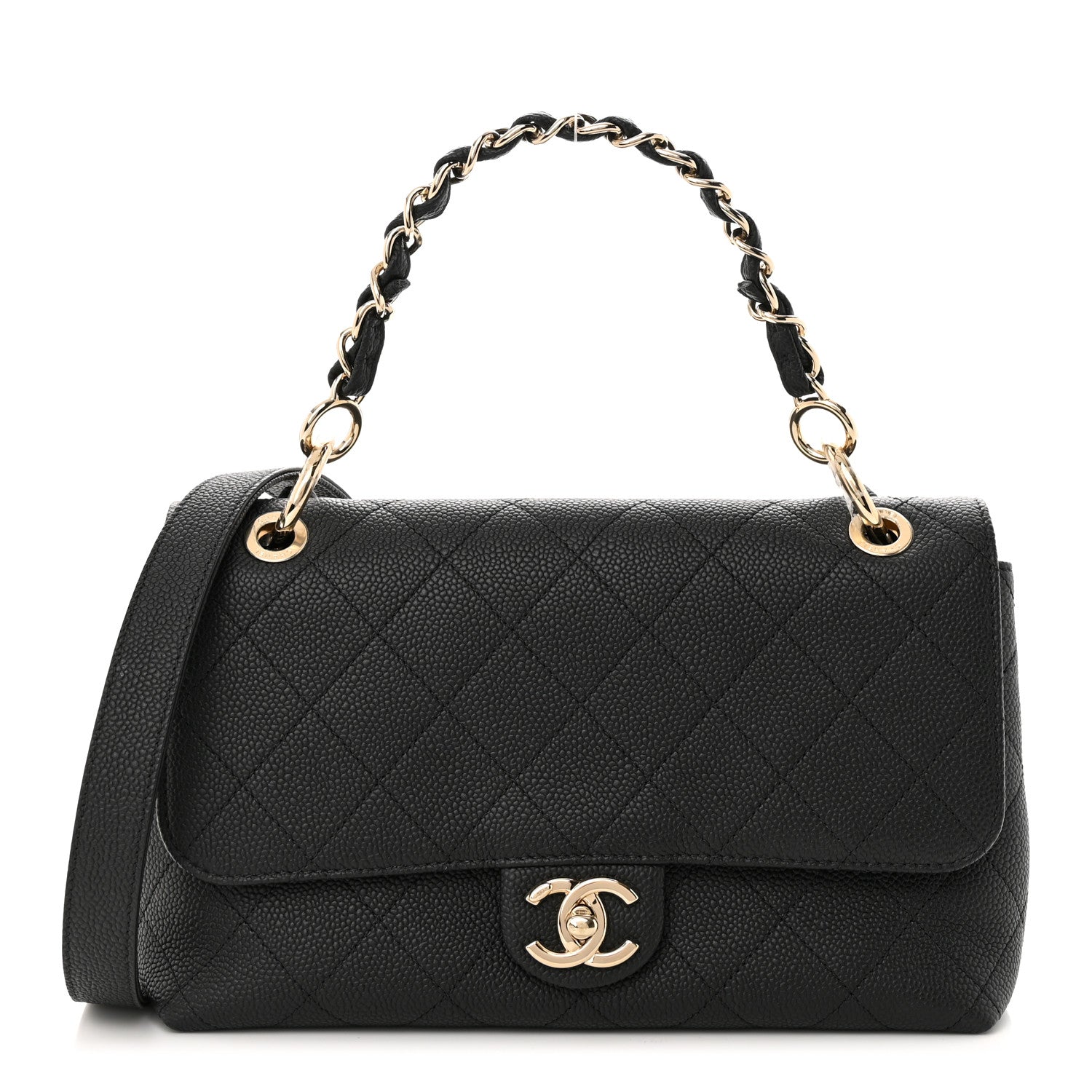 Chanel Caviar Quilted City Walk Flap Black 1 of 11