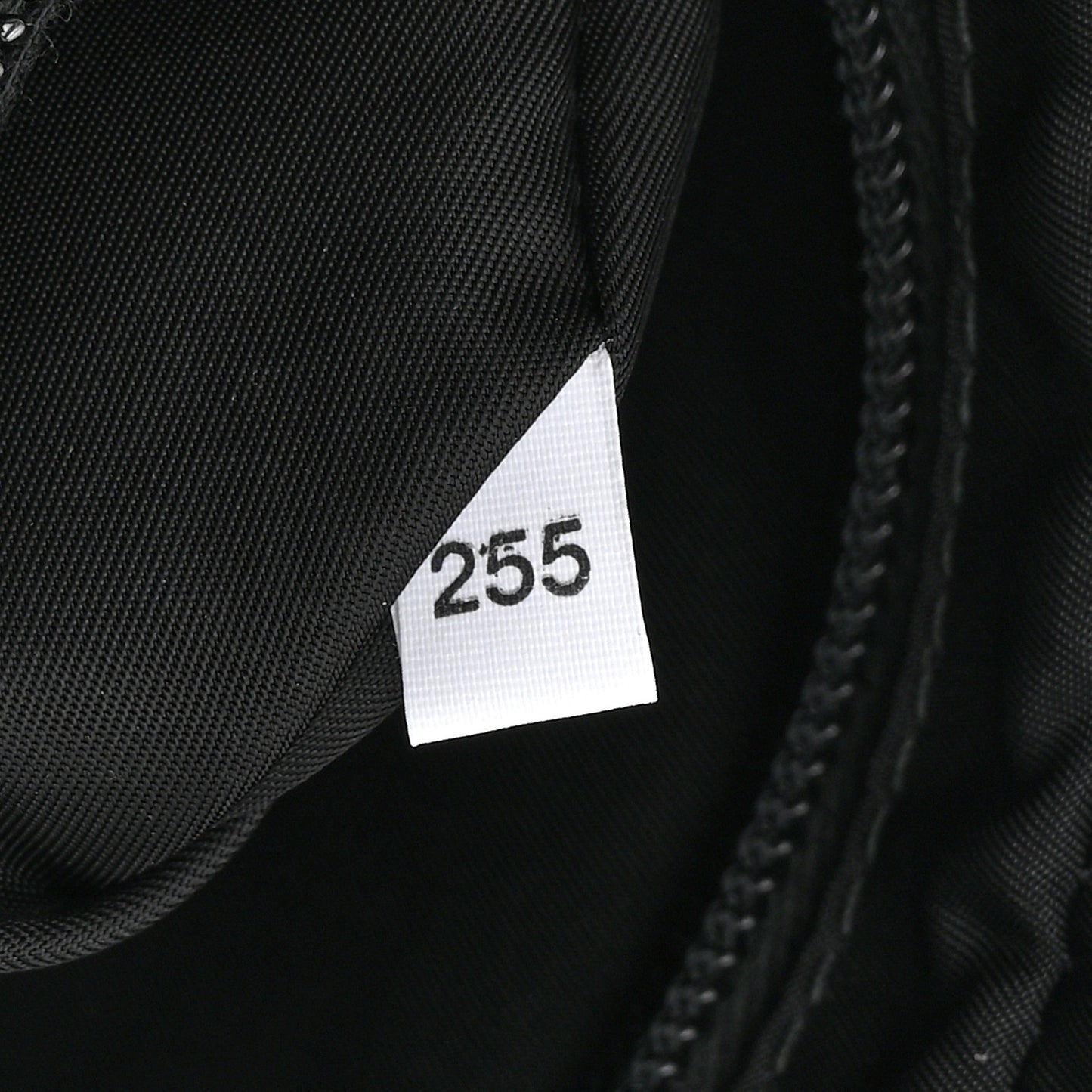 Re-Nylon Saffiano Belt Bag L Black