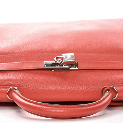 Hermes Togo Kelly Retourne 35 Geranium 28 of 36