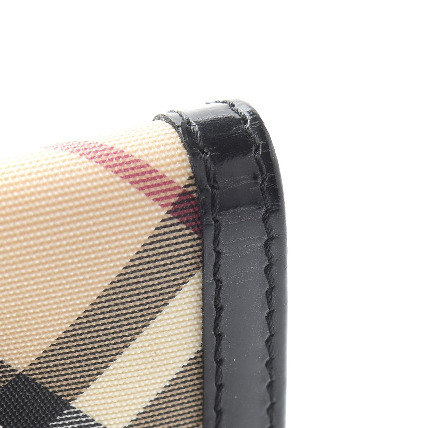 Nova Check Penrose Compact Wallet Black