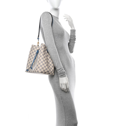 Louis Vuitton Damier Azur Neonoe MM Bleuet 2 of 9