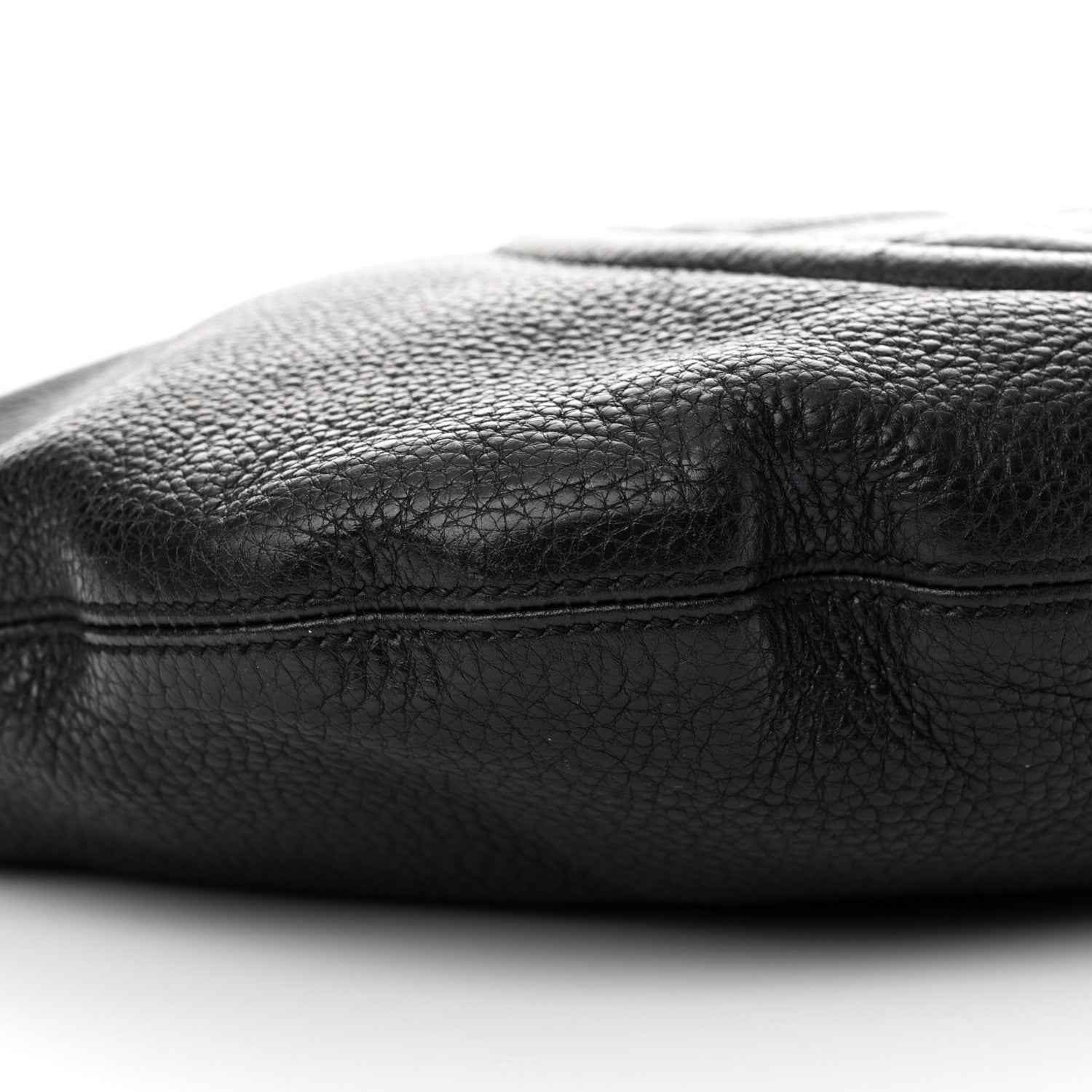 Gucci Pebbled Calfskin Medium Soho Hobo Black 9 of 18