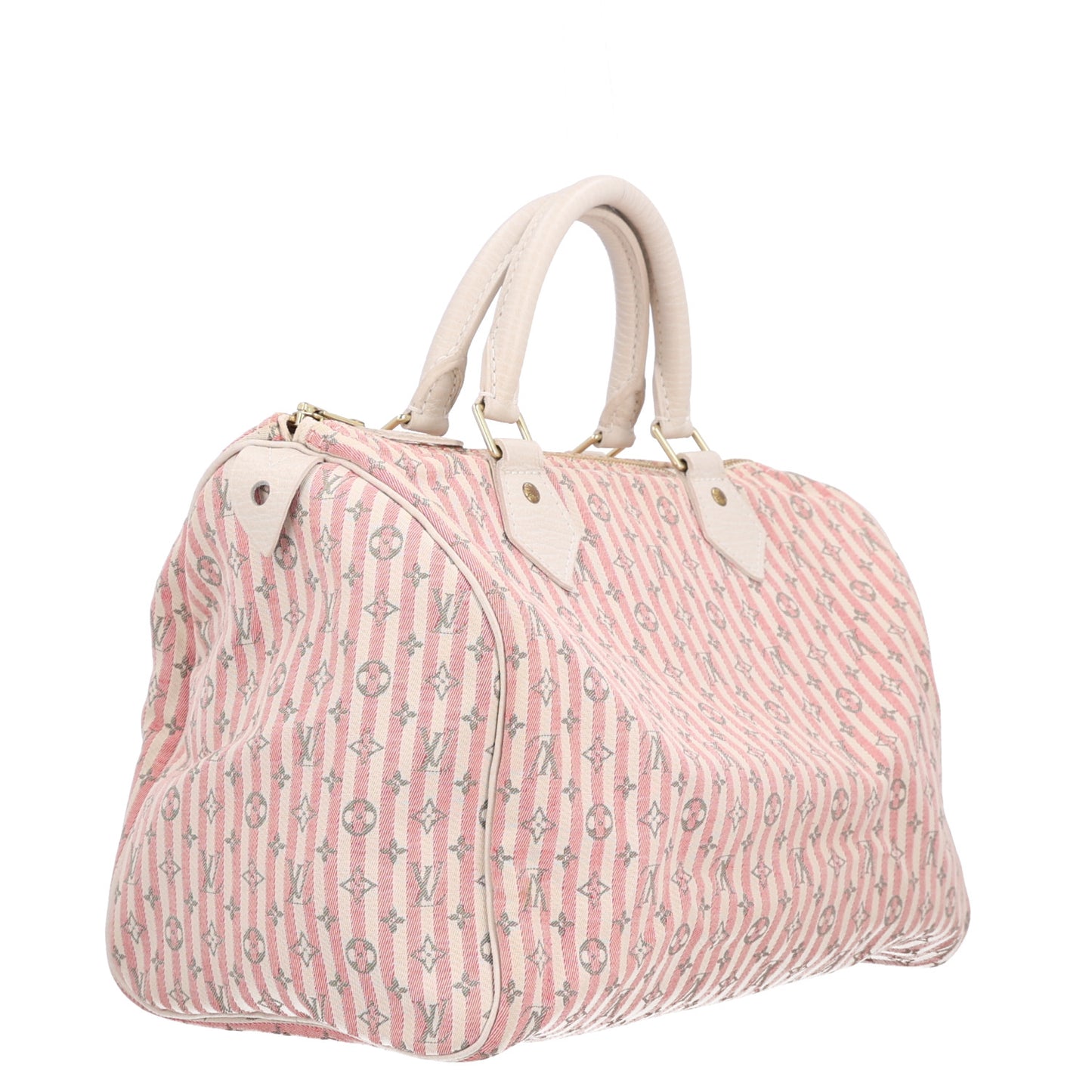 Mini Lin Croisette Speedy 30 Rouge