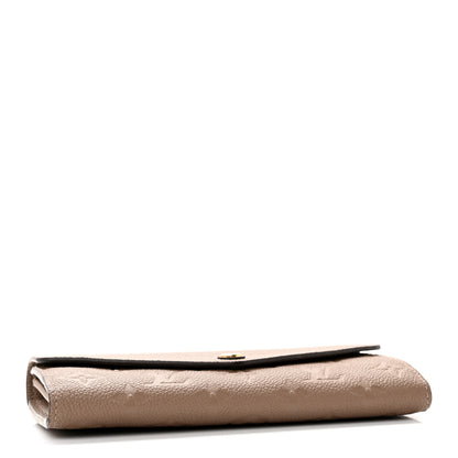 Louis Vuitton Empreinte Sarah Wallet NM Tourterelle 4 of 10