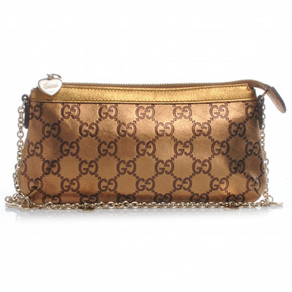 Gucci Guccissima GG Pochette Bronze 1 of 7