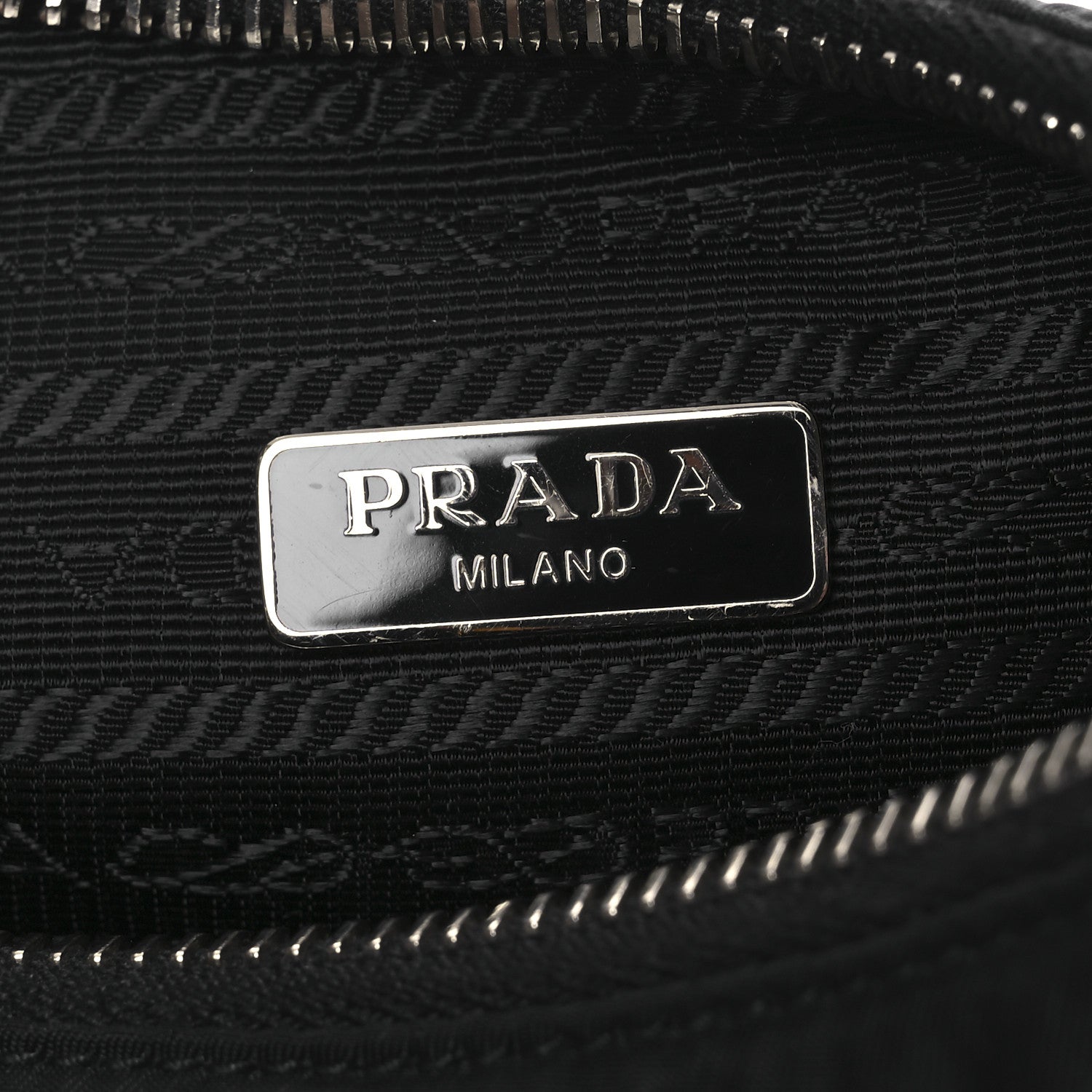 Prada Nylon Re-Edition 2005 Shoulder Bag Black 6 of 13