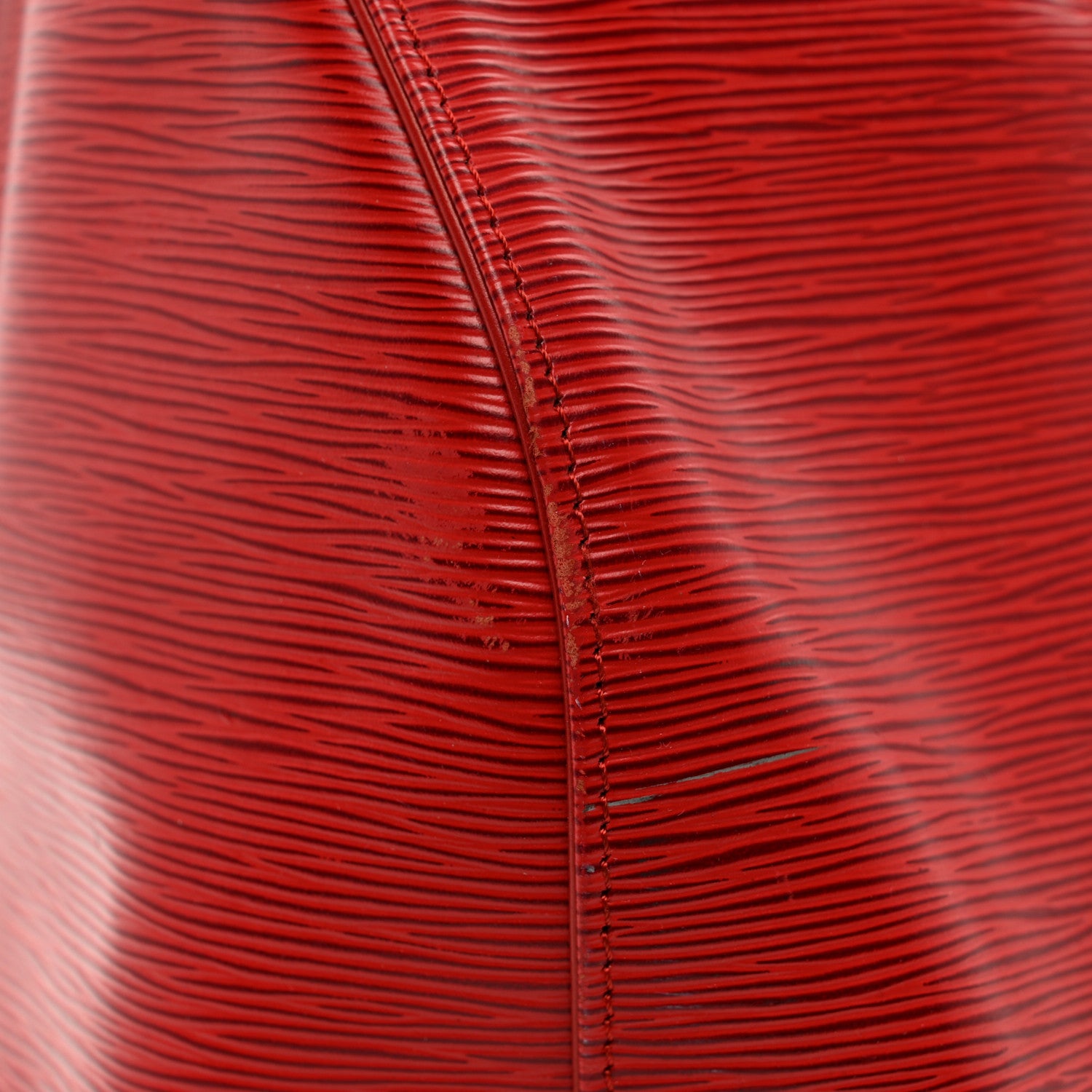 Louis Vuitton Epi Keepall 55 Castillan Red 10 of 10