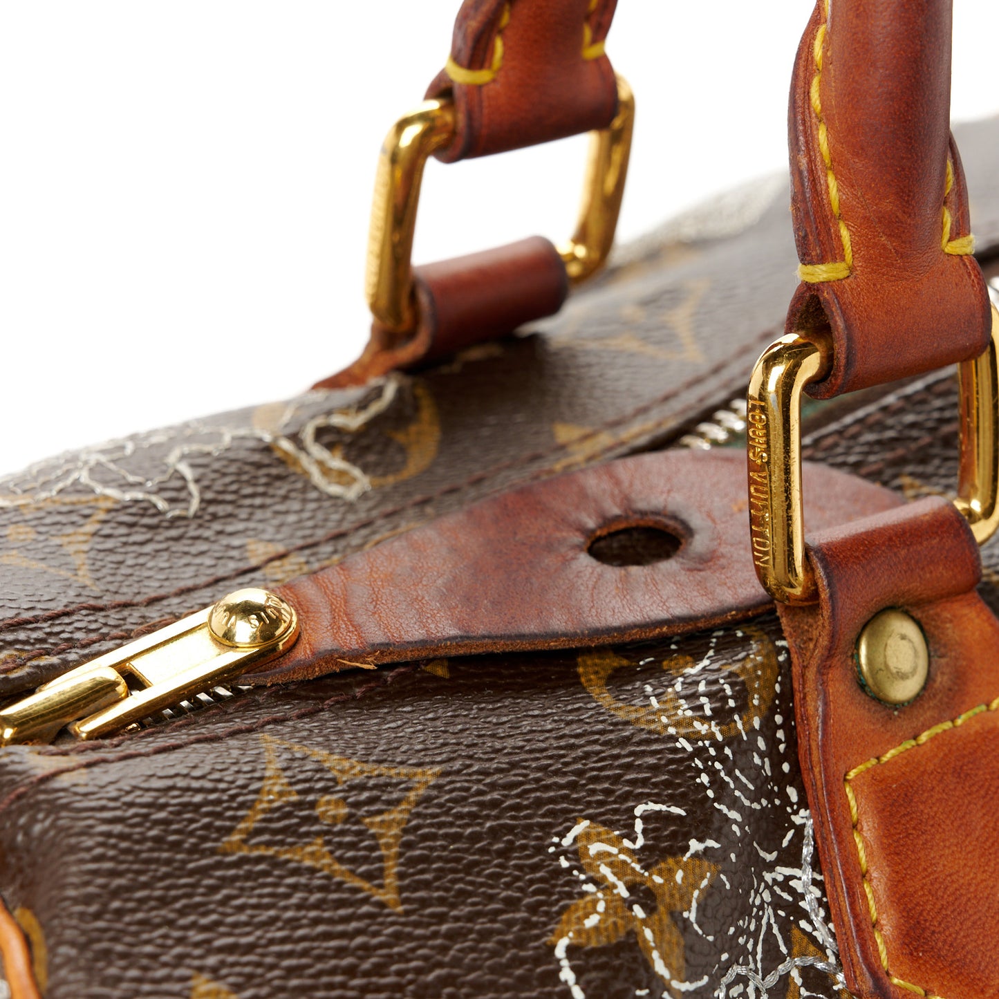 Monogram Dentelle Speedy 30 Silver