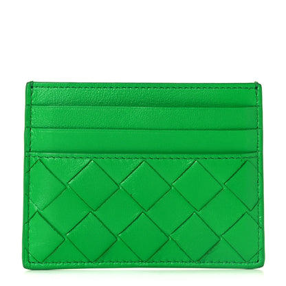 Bottega Veneta Nappa Intrecciato Card Holder Parakeet 1 of 7