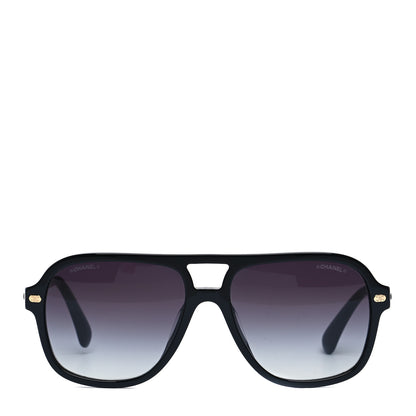 Chanel Acetate CC Sunglasses 5436-Q Black 2 of 9