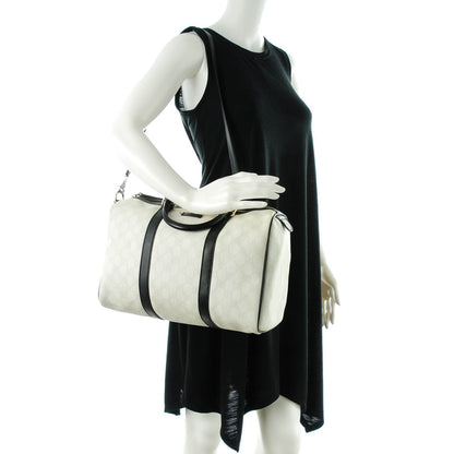 Gucci GG Plus Monogram Medium Joy Boston White Black 2 of 7
