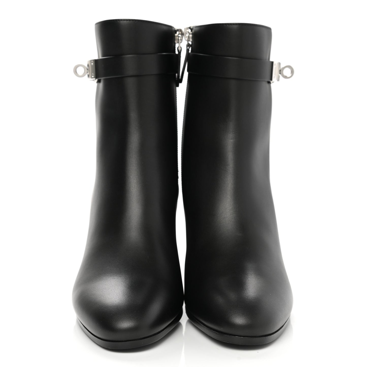 Calfskin Saint Germain Ankle Boots 37.5 Black