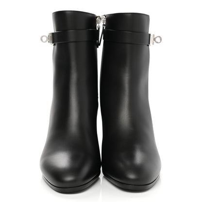 Hermes Calfskin Saint Germain Ankle Boots 37.5 Black 2 of 9