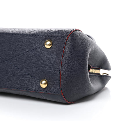 Louis Vuitton Empreinte Montaigne BB Marine Rouge 10 of 11