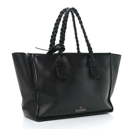 Valentino Garavani Grained Calfskin To Be Cool Tote Black 4 of 12