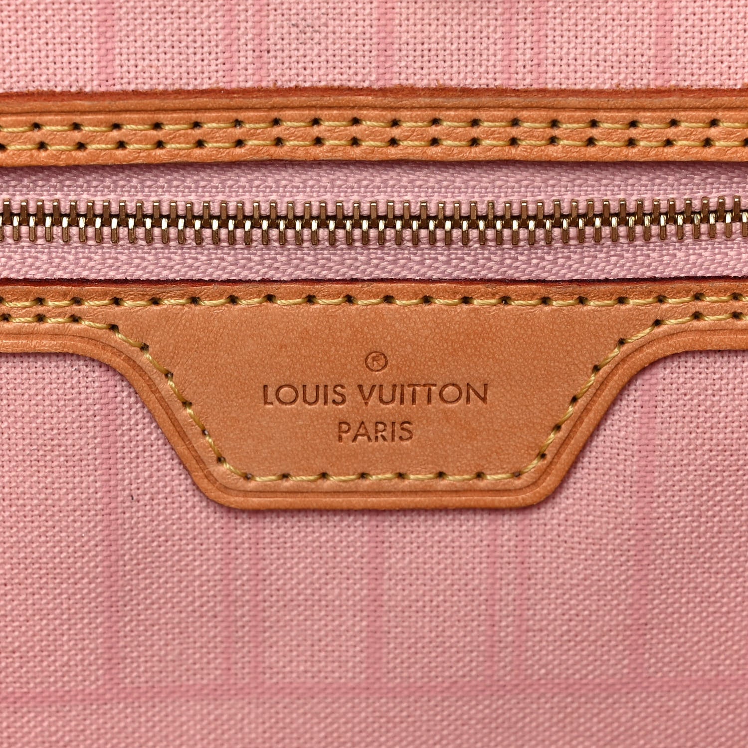 Louis Vuitton Damier Azur Neo Neverfull MM Rose Ballerine 10 of 17