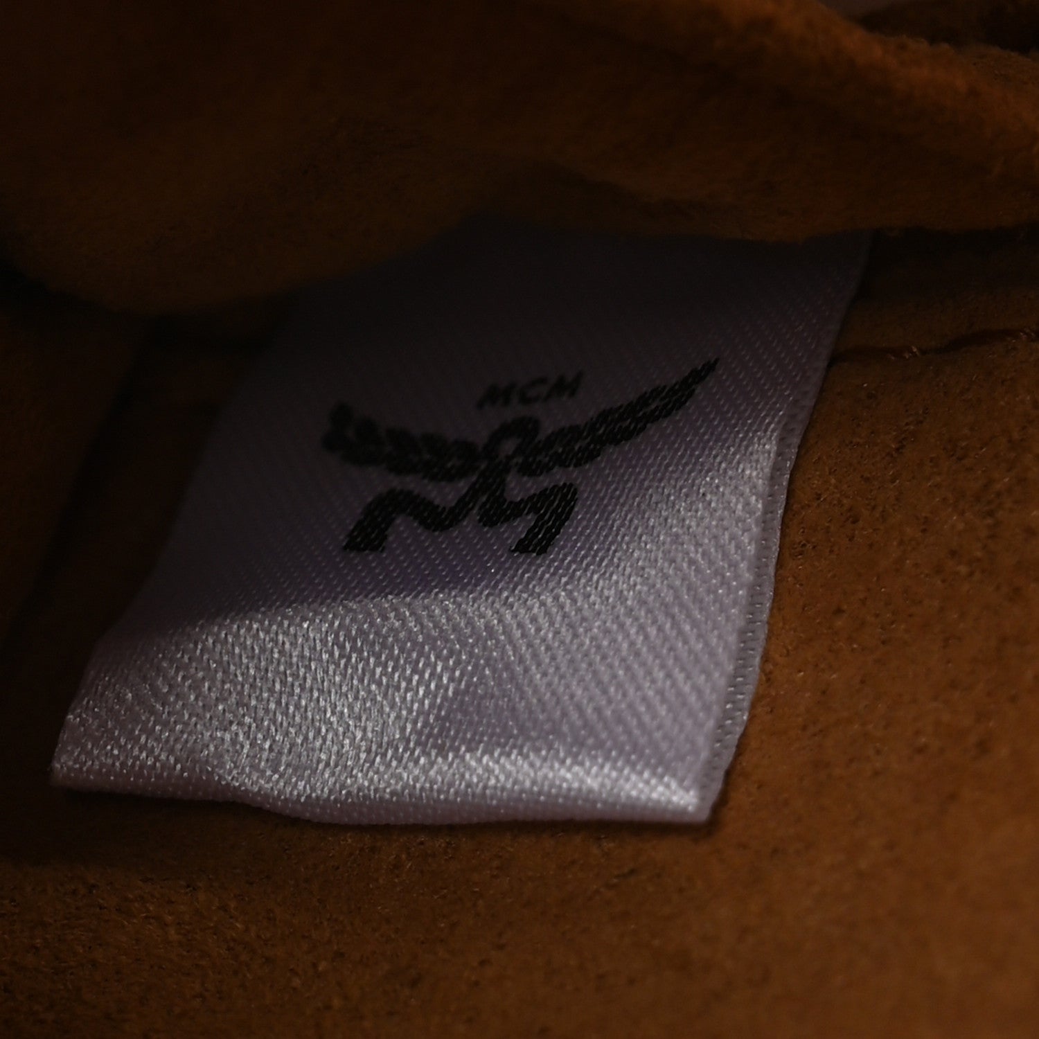 MCM Visetos Rockstar Stud X-Mini Vanity Case Cognac 6 of 11