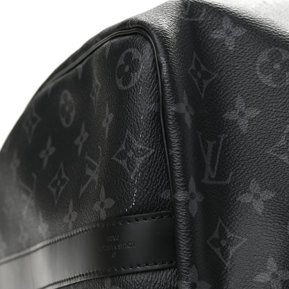 Louis Vuitton Monogram Eclipse Keepall Bandouliere 45 11 of 16