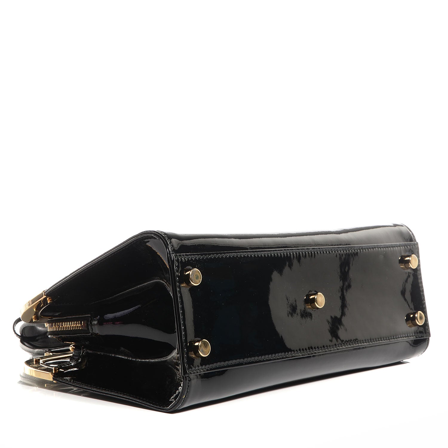 Saint Laurent Patent Small Uptown Black 4 of 8