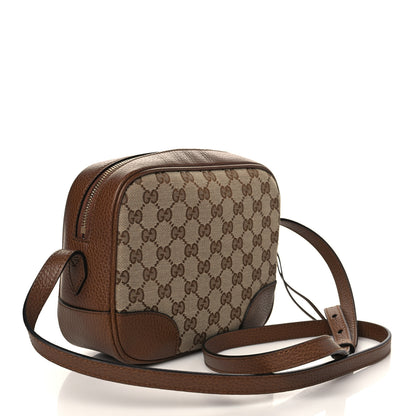 Gucci Monogram Mini Bree Messenger Bag Beige Tabacco 3 of 8