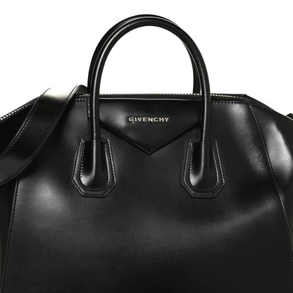 Givenchy Shiny Lord Calfskin Medium Antigona Black 9 of 11